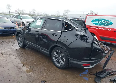 2022 Honda Cr-V Hybrid Ex-L z USA, uszkodzony, nr VIN 5J6RT6H84NL055269